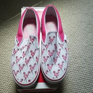 New, women's 7.5 slip on Vans